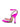 Mach &amp; Mach MACH &amp; MACH Avec Talon Fuchsia
