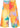 Études Études Ãtudes Tie-dye print cotton shorts