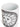 Fornasetti Fornasetti Pot à crayons Semelle