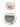 Fornasetti Pot Fornasetti Civetta Fiorata