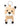 Maison Kitsuné Maison Kitsuné Fox bag charm