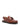 HEREU Chaussures plates en cuir marron