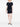 Robe courte en tweed Self-Portrait avec ceinture
