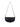 Sac bandoulière en cuir demi-lune Courrèges Pré