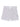 The Attico The Attico Striped cotton shorts