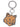 Maison Kitsuné Maison Kitsuné Fox Head Charm Keyring