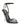 Tom Ford Tom Ford SHINY LEATHER PADLOCK POINTY NAKED SANDAL