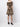 Dolce & Gabbana Dolce & Gabbana-leopard-print short dress in brown cotton poplin