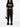 Balmain Balmain Cropped T-shirt with flocked Letter logo