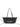Balmain Balmain Track Small Tote Bag In Raffia And Calfskin