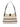 Balmain Balmain Medium Release Shopper Bag In Canvas And Calfskin