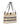 Balmain Balmain Medium Release Shopper Bag In Canvas And Calfskin