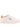 Autry Autry MEDALIST LOW SNEAKERS IN WHITE LEATHER AND PARSIMMON ORANGE