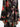 Dolce & Gabbana Dolce & Gabbana-black silk floral-print belted shirt