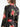 Dolce & Gabbana Dolce & Gabbana-black silk floral-print belted shirt