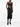 Dolce & Gabbana Dolce & Gabbana-black satin bustier midi dress
