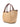 Emporio Armani Emporio Armani Woven Straw Medium Shopper Bag
