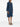 ARCHIVIO '67 Archivio '67 V-neck side slits Linen chemisier dress