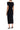 Robe longue élégante en maille viscose noire Toteme