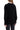 Toteme rws wool black sweater with deep v-neck