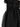 Ganni Ganni Black Organza Ruched Dress