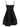 Ganni Ganni Black Mini Frill Dress