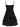 Ganni Ganni Black Mini Frill Dress