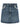 Ganni Ganni Denim And Lace Skirt