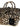 Ganni Ganni Mini Shopper Ruffle Print Handbag