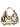 Ganni Ganni Mini Hobo Zebra Handbag