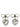Alessandra Rich Alessandra Rich Metal Bow Earrings