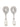 Alessandra Rich Alessandra Rich Pendant Pearl Earrings