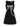 Self-Portrait Self-Portrait Black Crêpe Bow Lace Mini Dress