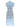 Self-Portrait Self-Portrait Blue Lace Tie Neck Midi Dress
