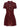 Self-Portrait Self-Portrait Burgundy Lace Mini Dress