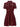 Self-Portrait Self-Portrait Burgundy Lace Mini Dress