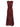 Self-Portrait Self-Portrait Burgundy Guipure Lace Midi Dress