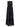 Ganni Ganni Black Smock Tie Dress