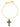 Dolce & Gabbana Crystal Cross Bracelet