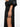 Jupe midi asymétrique en laine noire par Alaïa