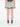 Jupe polaire courte gris clair de Miu Miu