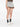 Jupe polaire courte gris clair de Miu Miu