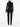 Jean droit en denim noir coton Yves Saint Laurent