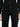 Jean droit en denim noir coton Yves Saint Laurent