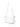 Sac Le Click East-West petit cuir blanc par Alaïa