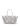 Sac cabas Neo Mina 20 Vienne en cuir blanc d'Alaïa