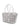 Sac cabas Neo Mina 20 Vienne en cuir blanc d'Alaïa