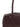 Sac bandoulière moyen en cuir Le Teckel Bordeaux par Alaïa