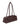 Sac bandoulière moyen en cuir Le Teckel Bordeaux par Alaïa