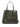 Cabas Mina 25 Vienne en Cuir Vert Olive par Alaïa